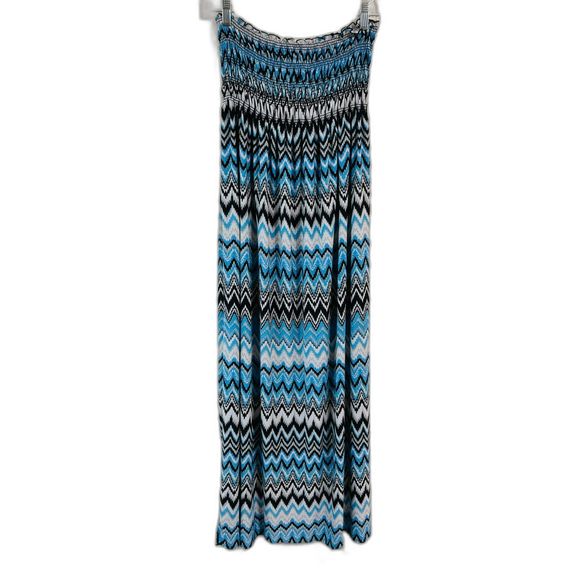 Espresso Dresses & Skirts - Espresso Women's BOHO Bandeau Strapless Southwestern Print Mid Dress, One Size